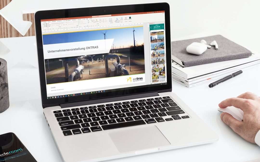 PowerPoint Präsentationen im Corporate Design: ONTRAS setzt auf slideroom