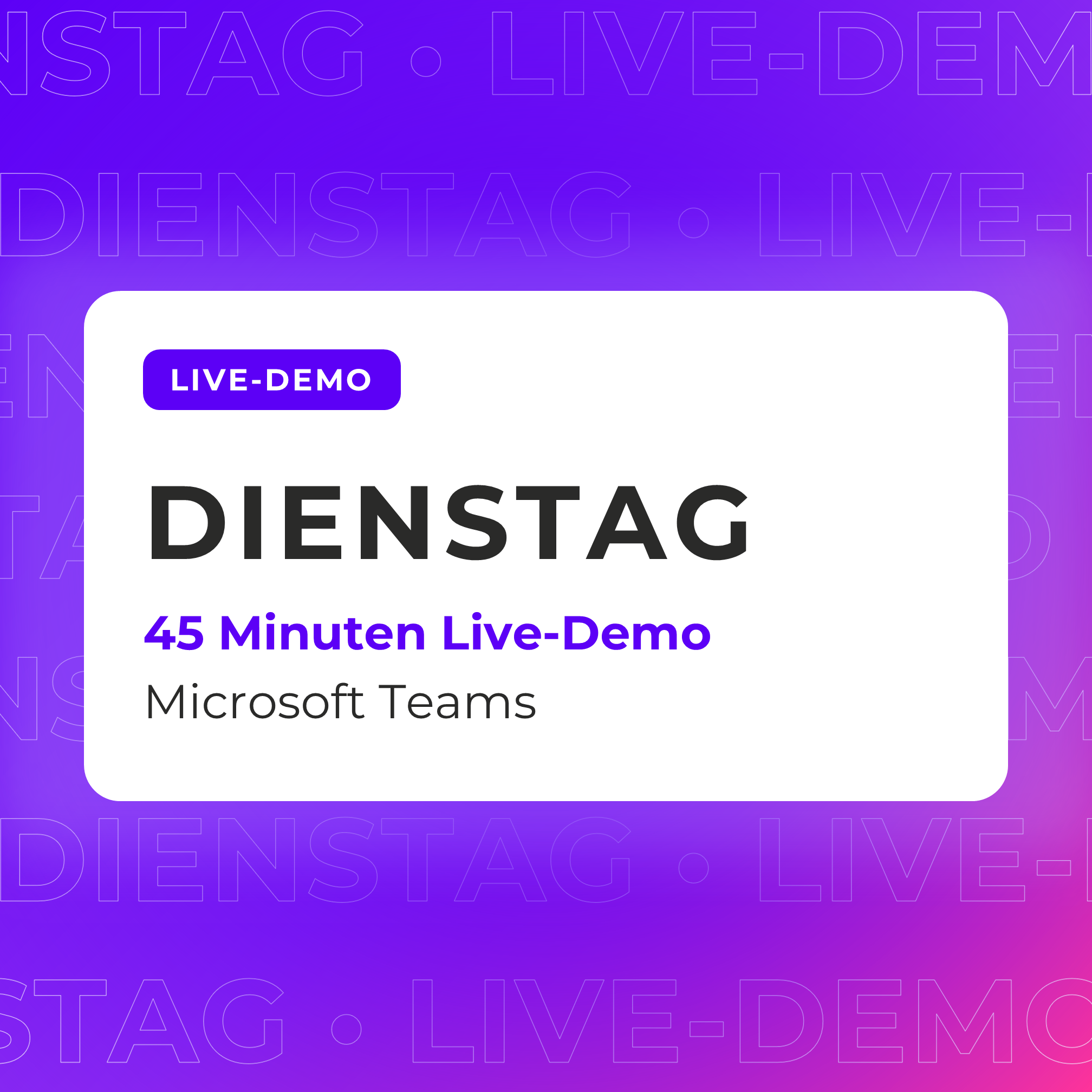 slideroom und SmartCharts Live-Demo zur automatischen PowerPoint-Erstellung mit KI am Dienstag
