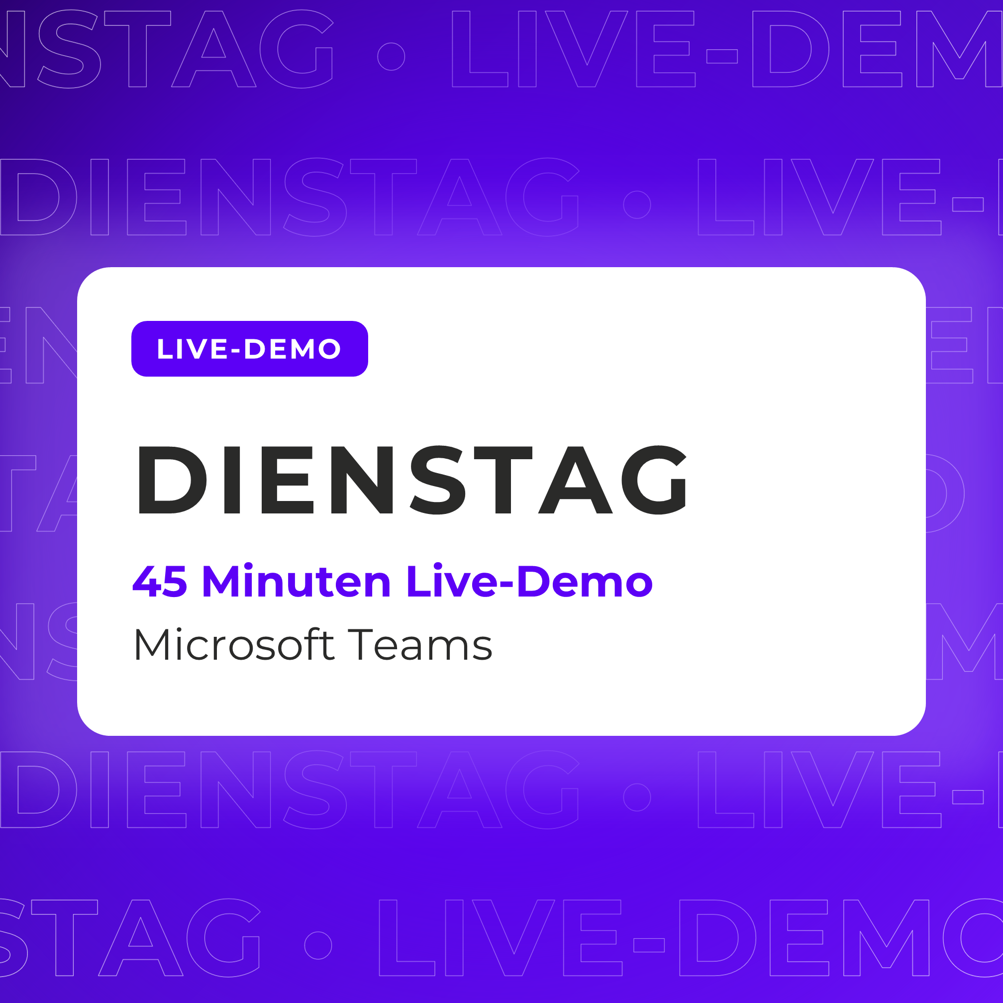 slideroom und SmartCharts Live-Demo zur automatischen PowerPoint-Erstellung mit KI am Dienstag