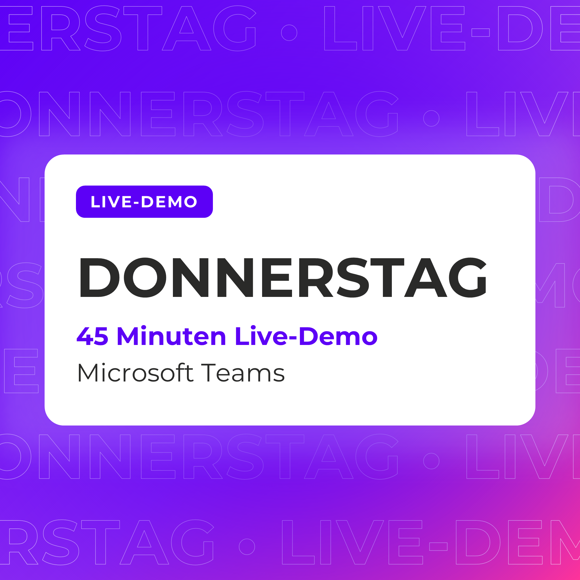 slideroom und SmartCharts Live-Demo zur automatischen PowerPoint-Erstellung mit KI am Dienstag