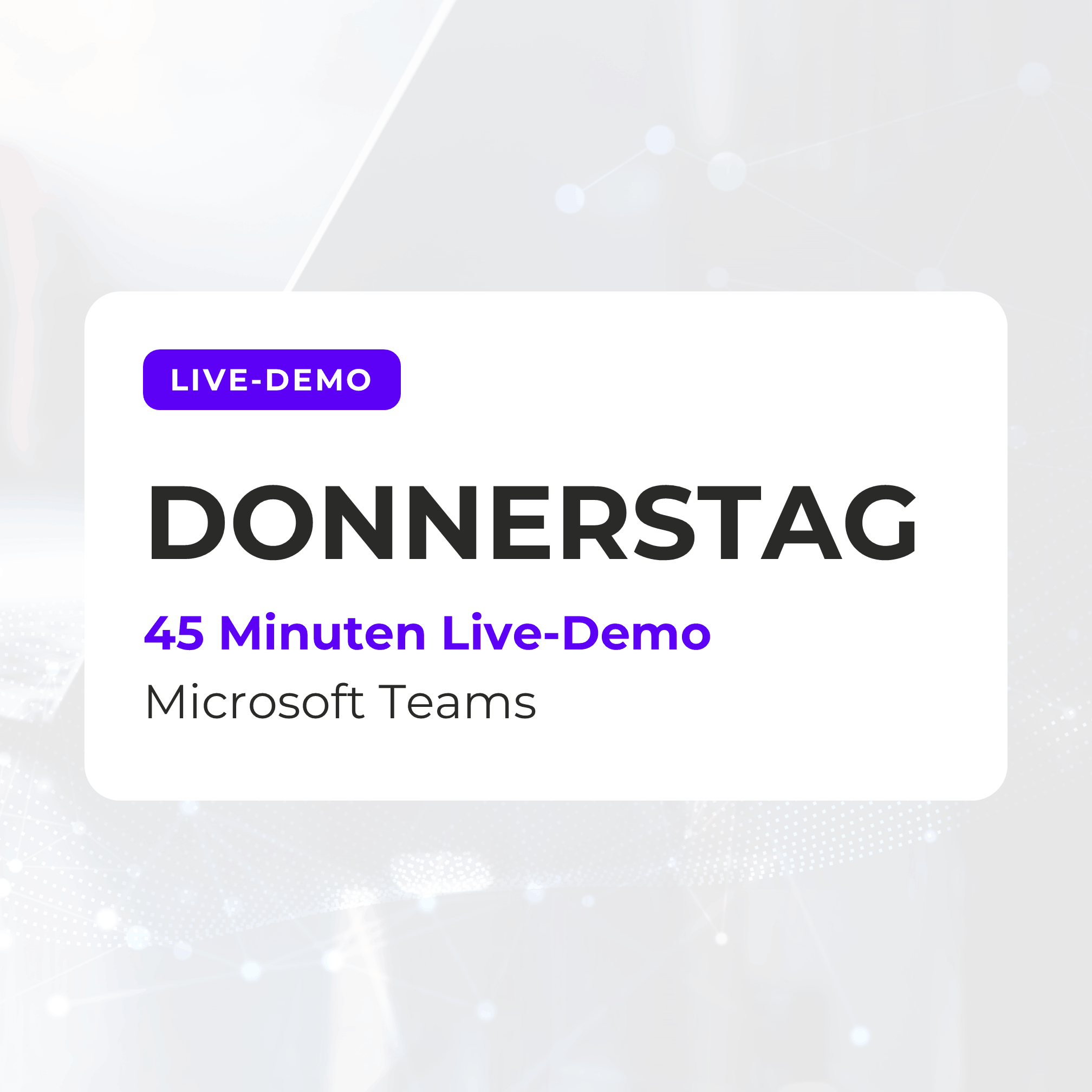slideroom und SmartCharts Live-Demo zur automatischen PowerPoint-Erstellung mit KI am Dienstag